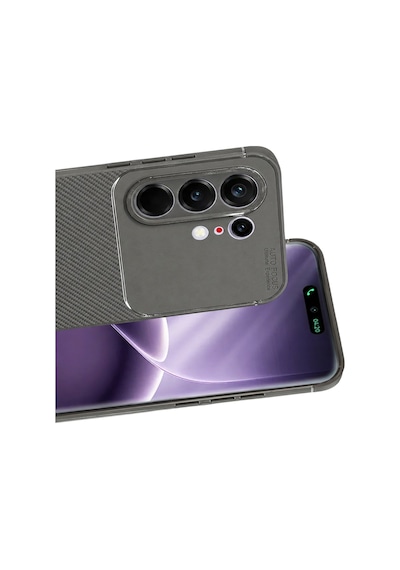 Newface - 273 - Tecno Camon 50 Pro 5g Auto Focus Karbon Kapak - Spt-gld - - Gri