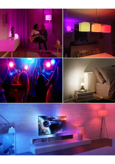 CATA CT-4058 9W E-27 DUY KUMANDALI RGB LED AMPUL 5 ADET