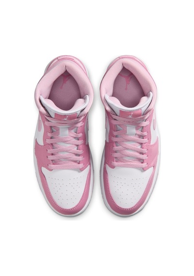 Nike Air Jordan 1 Mid Kadın Pembe Basketbol Ayakkabısı Pembe - 926437807 Pembe