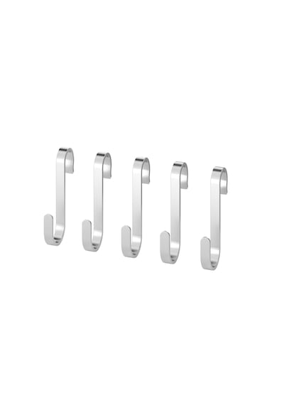 Ikea Kungsfors Kanca , Paslanmaz Çelik, 5 Adet