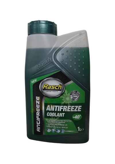 Rasch G12 Organik Radyatör Antifriz Yeşil -40 - 1 Lt. Yeşil