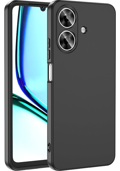 Zore Realme Note 60 Kılıf Mara Lansman Kapak - Siyah Siyah