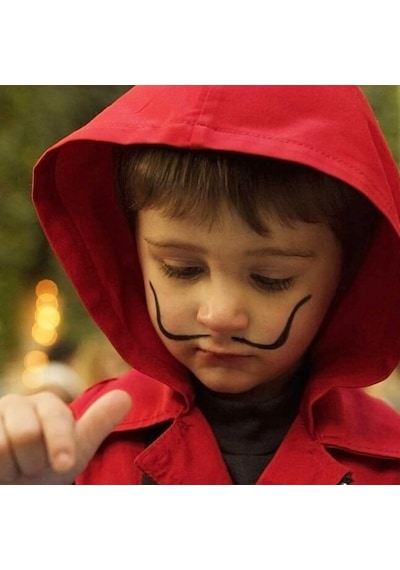 Dilekkostum La Casa De Papel Yetişkin Kostümü Salvador Dali Maskesi Dahil