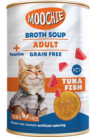 Moochıe - 766 - Et Suyu Çorba Ton Balıklı Yet.kedı 135ml X - Csmo-tex - 6 Adet