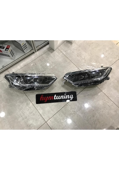 Passat B8 Led Far Hıghlıne Kayar Sinyal B8 Uyumlu Sağ Sol Takım