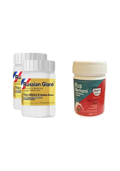 Hintohu Tüy Dökücü Azaltıcı Merhem 50 Ml 2 Adet + Genital Bölge Merhemi 50 Ml 1 Adet