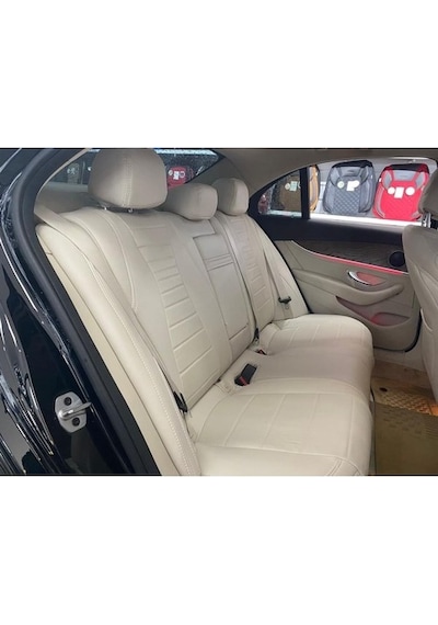 Mercedes Benz E180 Araca Özel Deri Oto Koltuk Kılıfı (550544863)