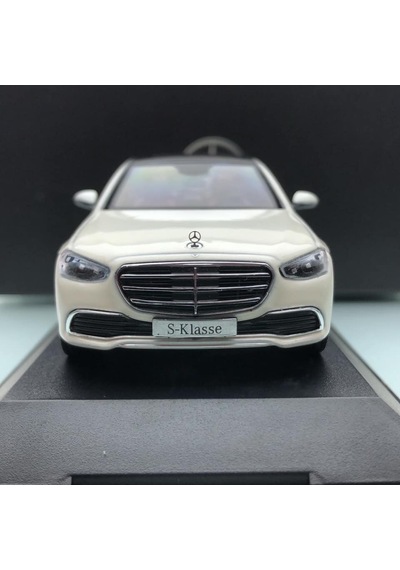 2020 Mercedes Benz S Class V223 Diamont White 1 43 Ölçek Herpa