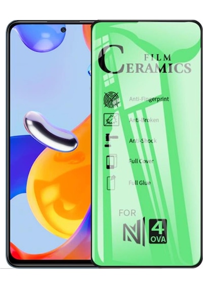 Xiaomi Redmi Note 11 Pro Ekran Koruyucu 9D Seramik Nano Tam Kapla
