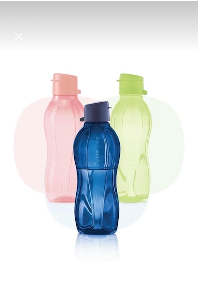 Tupperware Eco Şişe 500 3 Lü Çok Renkli