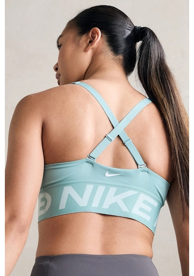 Nike Pro Indy Plunge-support Bra Kadın Spor Bra Açık Yeşil