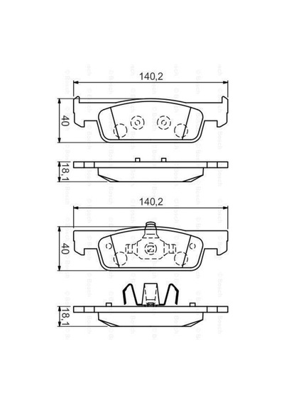 0986494661 Disk Balata Renault Clio Iv, Sembol Iıı, Smart Fortwo Ön