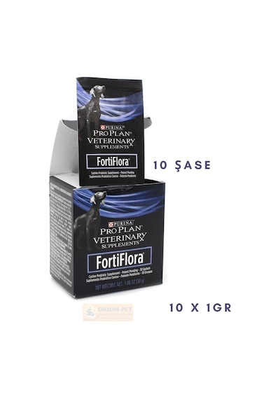 Proplan Fortiflora Köpekler Için Probiyotik Takviyesi 10 Şase 10 X1 Gr