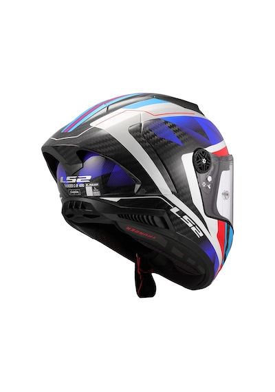 Ls2 Thunder Karbon Gp Aero Raute Mavi-kırmızı Kask Mavı-kırmızı