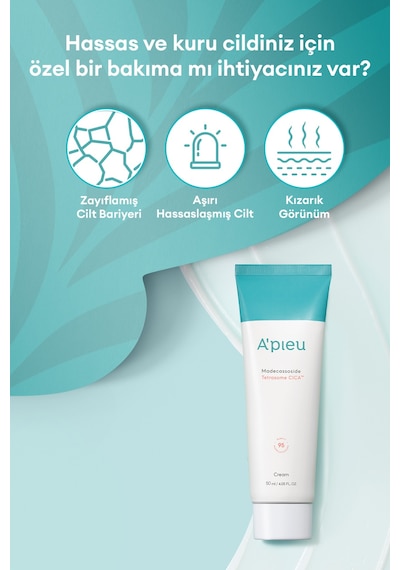 Missha A'pıeu Madecassoside Tetrasome Cica Cream 50 ML