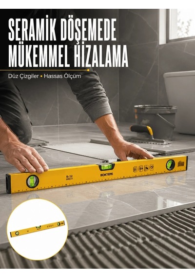 Lb 600 Mm Su Terazisi Sarı Dayanıklı Gövde Hassas Ölçüm Yeni Nesil