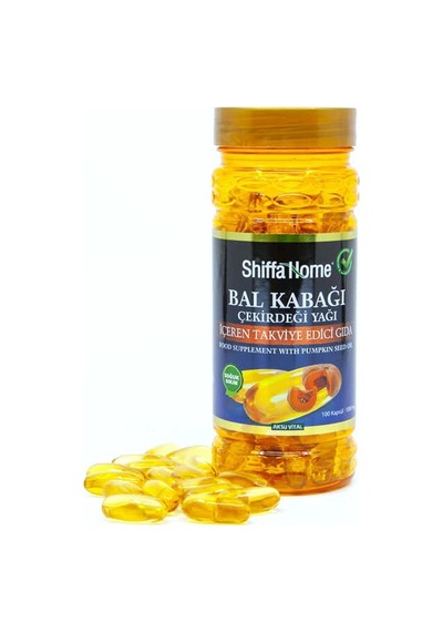 Bal Kabağı Çekirdeği Yağı Softjel
