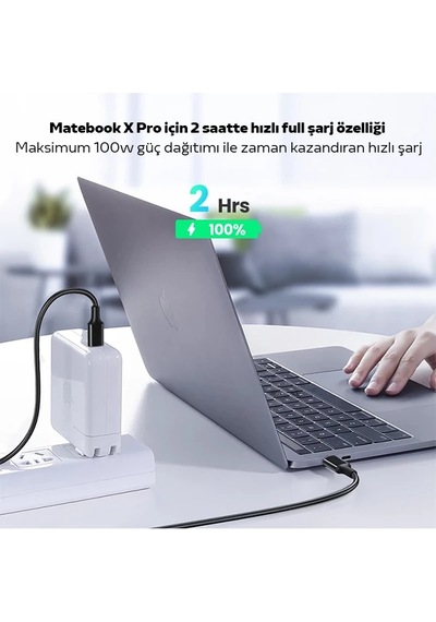 Northcity 100w Usb-c Pd 3.1 Şarj Kablosu 10 Gbps Hızlı Veri Ve Hızlı Şarj 1 M