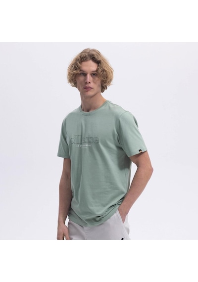 Ellesse Em453-mnt Bisiklet Yaka Erkek T-shirt - Yeşil