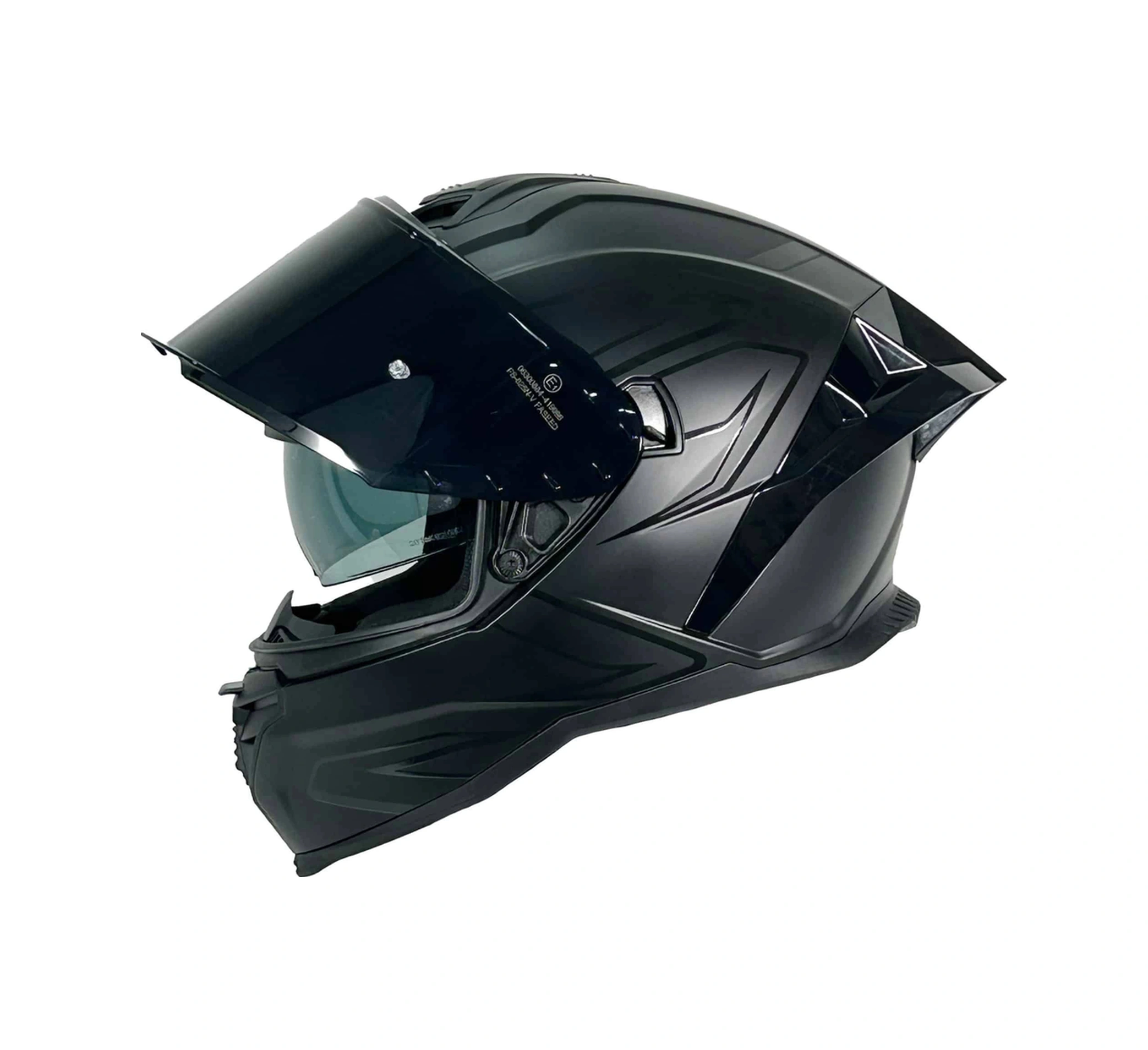 Sway SW 867 Black Line Kapalı Motosiklet Kaskı Siyah