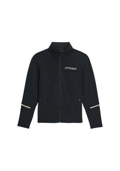 Spyder Spyder Speed 1/2 Zip Erkek Fleece 5337 Siyah