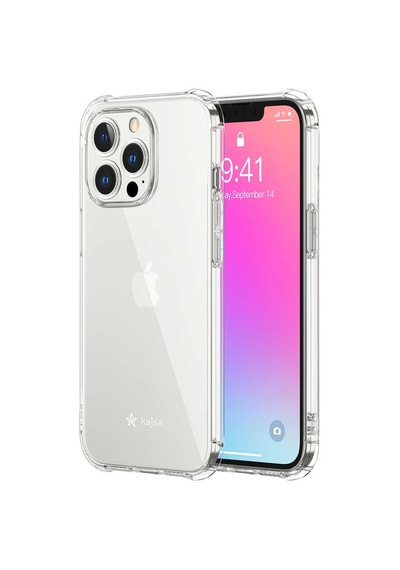 Kajsa Apple Uyumlu iPhone 13 Pro Kılıf Kajsa Transparent Kapak ZORE-219846