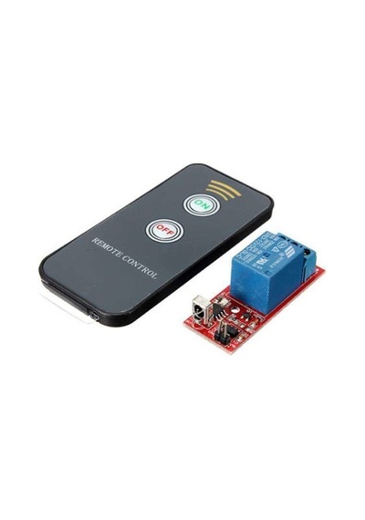 Modülelektronik-1 Kanal Ir Kumandalı Röle Kartı (On/Off) 5 Volt