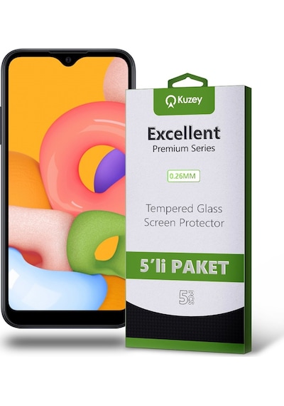 Samsung Uyumlu Galaxy M01 Ekran Koruyucu Cam 5 Adet Ekonomik Paket (554292945) 20 Tl Fark Ile Apple  iPhone Hızlı Şarj Kablosu