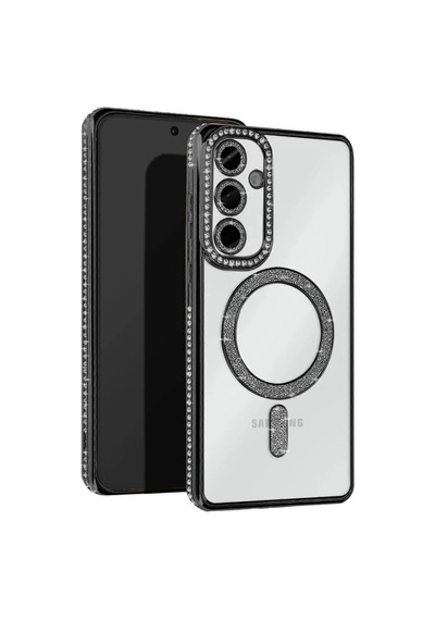 Galaxy A15 4g Joke Simli Magneticsafe Kılıf - Siyah