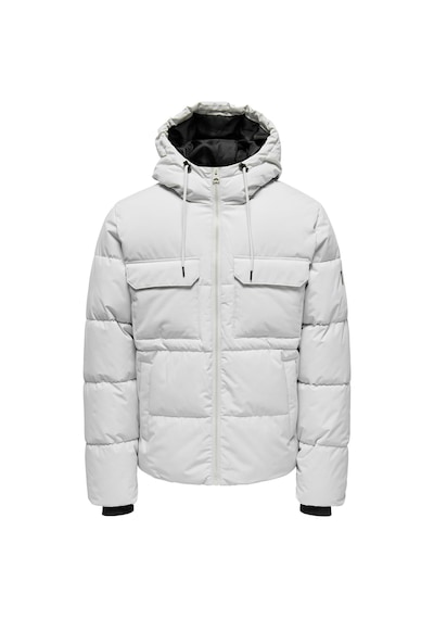 Only & Sons Onselıjah Pckt. Hood Jacket Otw Noos A.gri 22029661 Cok Renklı