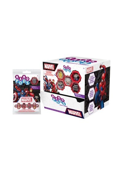 Wıb Marvel Avengers Kahramanları Nano Pods Blind Bag Sürpriz Figür - 1 Adet