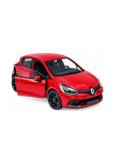 Welly 1:32 Renault Clio Rs 72 Çek Bırak Kırmızı Araba Çok Renkli