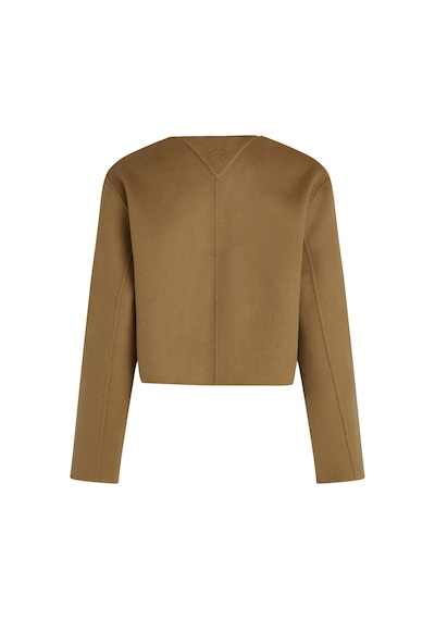 Tommy Hilfiger Df Wool Blend Reg Lady Jacket Kadın Kahverengi Mont - Ww0ww47446 Kahverengi Tommy Hilfiger Df Wool Blend Reg Lady Jacket Kadın Kahverengi Mont - Ww0ww47446 Kahverengi