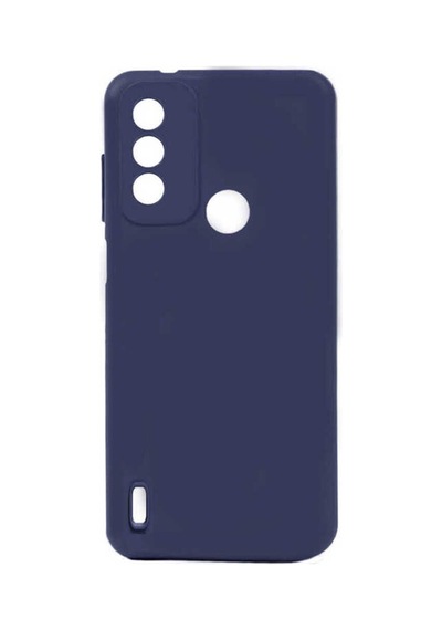 Tecno Spark 6 Go Kılıf Zore Biye Silikon Lacivert
