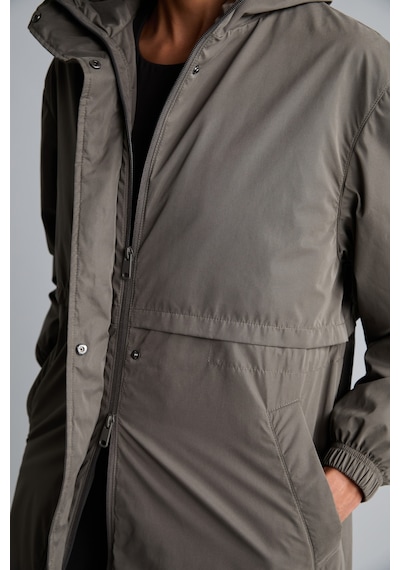 Defacto Regular Fit Kapüşonlu Fermuarlı Su Geçirmez Parka H0407ax26wnkh521 Haki-kh521