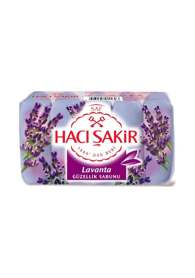 Hacı Şakir Lavanta Güzellik Sabunu 4'lü 70 G