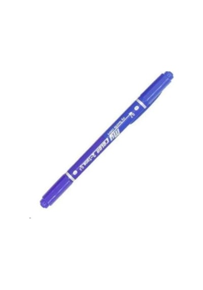 Dong A My Color 2 Tone Çift Uçlu Kalem - Mavi Ve Lacivert