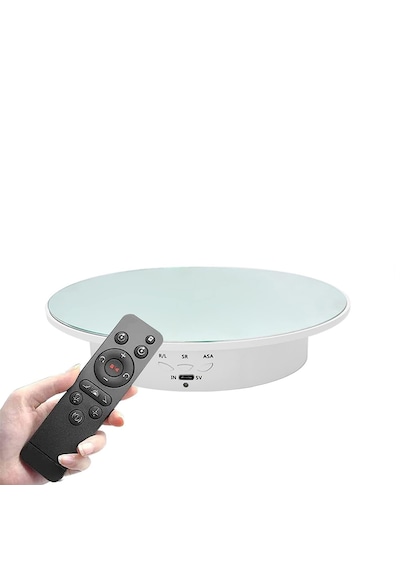 Gdx Tuta-20 Ayna Yüzeyli 20 Cm Turn Table - Döner Stand - Döner T