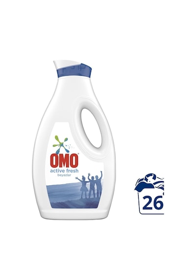 Omo Matic Omo Sıvı Deterjan Active Fresh Beyazlar 1690 Ml