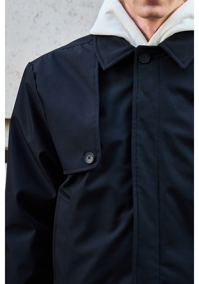 Danger Erkek Regular Fit Ceket Siyah