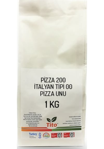 Pizza200 İtalyan Tipi 00 Pizza Unu 1 Kg