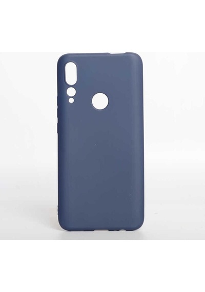 Huawei Y9 Prime 2019 Kılıf Zore Premier Silikon Kapak Lacivert