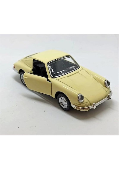 Nostaljik Metal Çek Bırak Araba Krem Kapılar Açılır 1/36 Ölçek Diğer