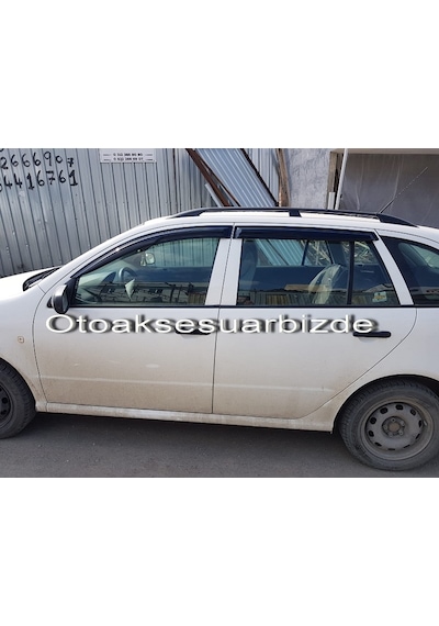 Skoda Fabia Mügen Cam Rüzgarlığı Stw 2000-2009 Arası 4 Lü Set N11.11863