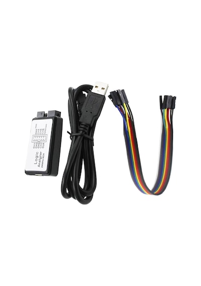 USB Lojik Analizör 24 MHz 8 Kanal SPI I2C Uart CAN DMX-512 I2S Manchester 1-Wire UNI/O Seri Paralel Arm FPGA Profesyonel