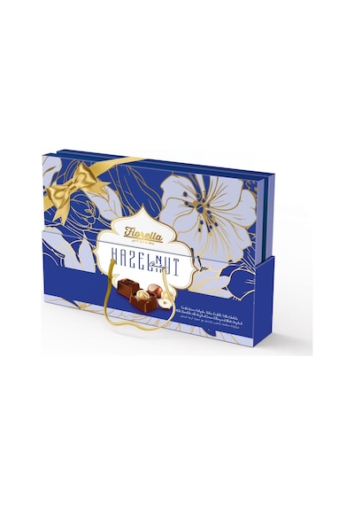Fiorella Hazelnut Madlen Fındık Taneli Çikolata 132 Gr. Çantalı (1 Kutu)