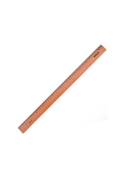 Yıldızlar Yayınları Yıldızlar Tahta Cetvel 50 Cm Kod:123 Çok Renkli