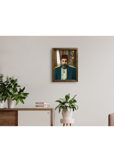 Bk Home Sultan Iı Abdülhamid Han Tasarımlı Doğal Masif Ahşap Çerç (551058011)