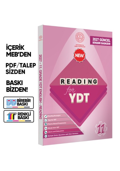 2027 Ydt Mebi İngilizce 11.sınıf 8li Konu Anlatımı Ve Soru Bankası Kitap Seti Çözümlü Baskı Ücreti