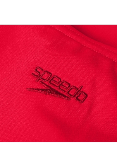 Speedo Kız Çocuk Eco Endurance Madalyalı Kız Çocuk Mayosu Kırmızı Kırmızı